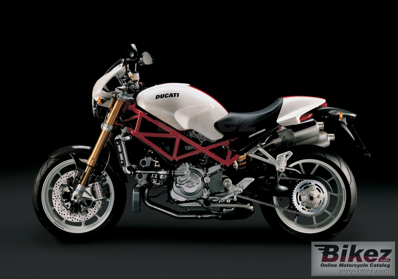 Big Ducati monster s4rs testastretta picture and wallpaper from Bikez.com